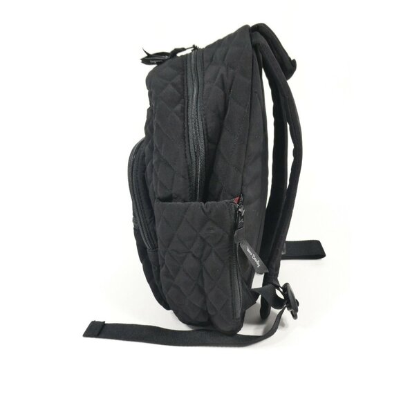Vera Bradley Classic Black Essential Compact Backpack NWT - Picture 4 of 7